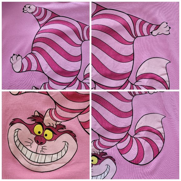 Zara x Disney Alice in Wonderland Chesire Cat Graphic Tee Shirt - Picture 12 of 16